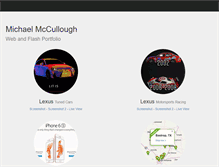 Tablet Screenshot of michaelmccullough.com